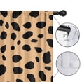 thumbnail image 4 of Blackout Kids Curtains,Brown and Black Of Leopard Print Childrens Insulated Curtains Set Of 2,Bedroom Essentials,Toddler Room Decor 42"x54", 4 of 5