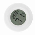 thumbnail image 1 of Digital LCD Thermometer Hygrometer Mini Round Temperature Humidity Meter with Quick Read Accuracy for Reptile Terrarium Incubator, 1 of 7