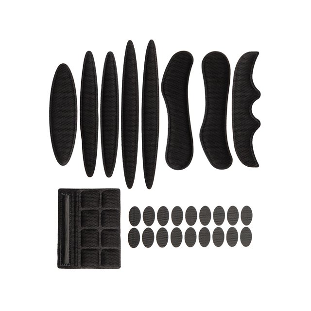 Advancent Accesorios duraderos y para casco de motocicleta, almohadilla para un rendimiento fiable, cómoda y transpirable Ciclismo negro