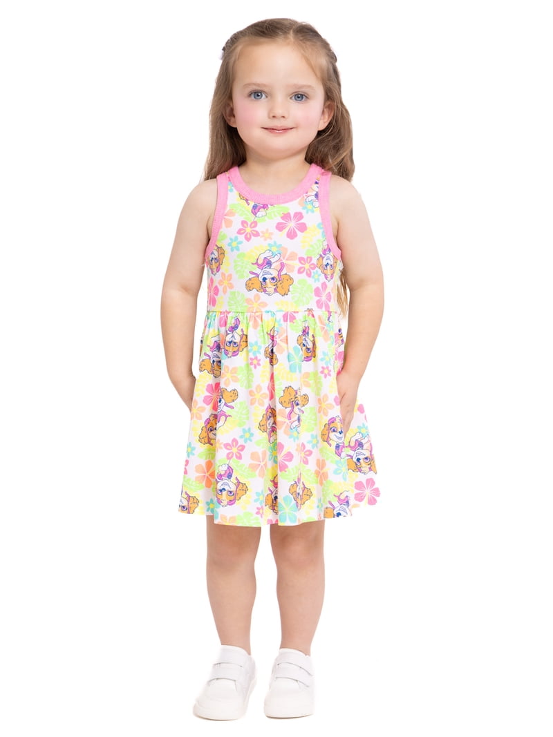 paw patrol dress Toddler Girls Allover Print Graphic Tank Dress, Sizes 12M-5T category_mens Size:Adult Medium (05/06) Classy Dressing Table | Boy so you can rest