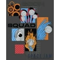 thumbnail image 2 of Boy's Space Jam: A New Legacy Goon Squad Abstract  Graphic Tee Charcoal Small, 2 of 4