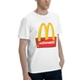 thumbnail image 2 of Mcdonald'S Logo Men'S Basic Short Sleeve T-Shirt Fad White X-Large, 2 of 8