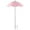 Pink, variant on Plant Umbrella Large 26 Inch Garden Parasol, 1 Pack Adjustable Height Scalloped Edge with H-Stake UV50+ Shade Sun & Rain Protection Umbrella for Outdoor Potted Plants & Flower Beds
