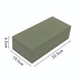 thumbnail image 7 of Happon 2 Pcs Floral Foam, Wet and Dry Floral Foam Blocks Flower Arrangement Kit for Fresh or Silk Artificial Flowers (Green), 7 of 7