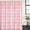 Pink, variant on Polyester Fabric Sage Green Plaid Shower Curtain, Modern Art Checkered Farmhouse Waterproof Bathtub Curtain Bathroom Decor Set with Hooks 72 x 78 Inches