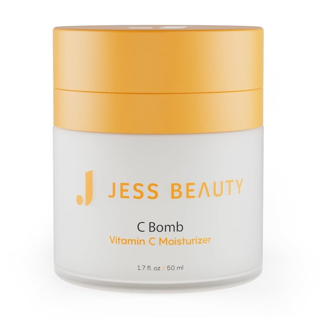 JESS BEAUTY- | Cuidado de la piel C Bomb Crema hidratante facial con vitamina C Tono de piel uniform multicolor