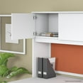 thumbnail image 4 of Studio C 72W 4 Door Hutch in White - Engineered Wood, 4 of 5