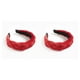 thumbnail image 1 of Minnieouse Diadema de terciopelo trenzado, diademas anchas de lujo para mujeres y niñas, banda para la cabeza de invierno para de cara, Type6 NO6, 1 of 6
