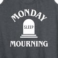 thumbnail image 3 of Instant Message - Monday Mourning - Women's Racerback Tank Top, 3 of 6
