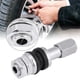thumbnail image 5 of Vástago de válvula de neumático sin cámara, 10 Piezas TR43E de Metal para Coche, camión, Motocicleta, vástago de válvula de neumático sin cámara con Tapa de Suciedad, 5 of 5