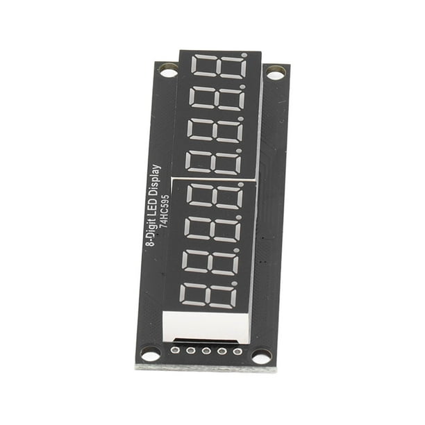 TM1637 Módulo Pantalla LED 8 Dígitos 7 Segmentos – Plug And Play Para Tus Proyectos Con Arduino