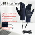 thumbnail image 5 of YMARPT USB Heated Gloves for Men Women, Winter Warm Heated Gloves, Winter Warm Knit Gloves Touchscreen Gloves, Unisex Washable Knitting Gloves for Outdoor Skiing Cycling Hiking, 5 of 6