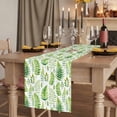 thumbnail image 2 of Table Runners 72 Inches Long Dress Scarves, Spring Leaves Farmhouse Kitchen/Dining Table Runner, Coffee Tablerunners, Pastoral Garden Botanical Watercolor 18x72 Inch, 2 of 9
