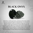 thumbnail image 6 of Natural Black Onyx with Moissanite Sun Shape Pendant Necklaces for Women in Sterling Silver, July Birthstone Jewelry Gifts for Her Birthday, Wedding Anniversary, Mothers Day, Christmas, Valentines, 6 of 7