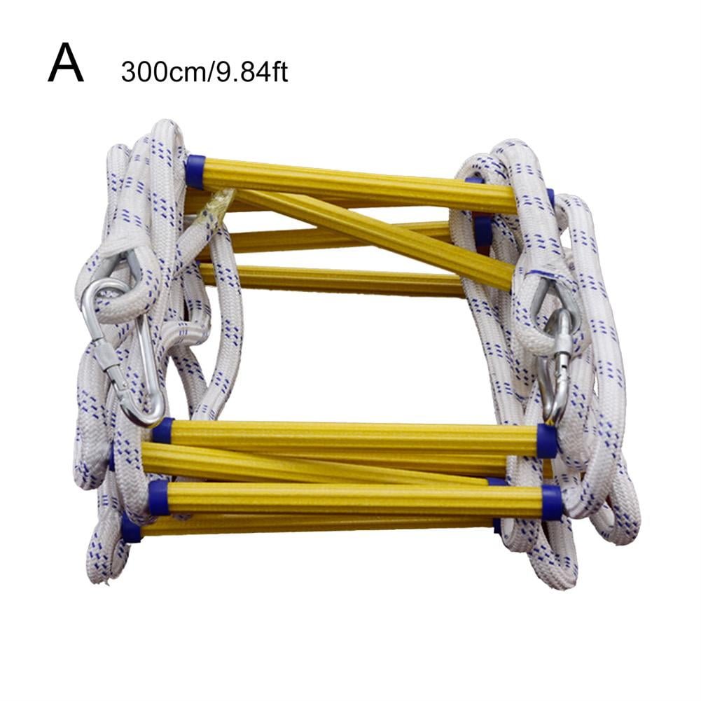 Fire Escape Ladder 2 Story, 16 FT Flame Resistant Fire - View #4
