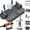 Black, variant on 3-In-1 Multifunctional Push-Up Board with Non-Slip Base & Thickened Non-Slip Elbow Pads, Reps Time Monitoring, Calisthenics Equipment for Men Women