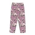 thumbnail image 7 of Fotbe Rose Flowers Women's Pajama Pants,Sleepwear Pants,Pj Bottoms Drawstring And Pockets-Large, 7 of 7