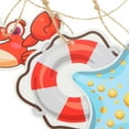 thumbnail image 3 of WRITWAA 18pcs Summer Hanging Ornaments Cardstock Decoration For Families Multi-colored, 3 of 8