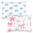 thumbnail image 1 of Juego de Fundas de Almohada para Niños Pequeños Hooyax 2 Piezas, Suaves y Elastizadas con Estampados Divertidos, 1 of 7