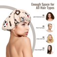 thumbnail image 6 of Panda Ice Creams Donuts Silk Bonnet for Sleeping Women/Men, Adjustable Elastic Satin Bonnet Bonnet for Sleeping, Soft Similar Silk Curly Hair Bonnet for Sleeping, 6 of 7