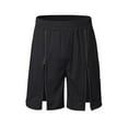 thumbnail image 4 of Quick Dry Shorts – Mens Casual Performance Shorts Men's Stretch Waist Casual Shorts Gym Workout Running Outdoor Hiking Fitness Shorts With Zipper Comfortable Lightweight, 4 of 5