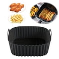 thumbnail image 3 of Silicone Baking Mat for Air Fryer and Oven with Non-Stick Coating and Square Shape, 3 of 7
