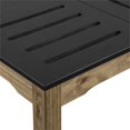 thumbnail image 4 of Manhattan Comfort Stillwell 48" Dining Table in Black and Natural, 4 of 4