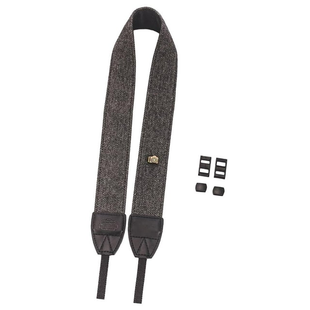 Correa para el cuello de la cámara Universal para fotógrafos Accesorio de la cámara Flexible Durable Regalo de Navidad Correa para el hombro Correas Gris