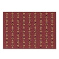 thumbnail image 1 of Cultural Cutting Board, Abstract Circles Shapes with Folk Beads Like Shapes on Vertical Stripes, Decorative Tempered Glass Cutting and Serving Board, in 3 Sizes, by Ambesonne, 1 of 2