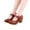 Brown, variant on Shoes Women Casual High Heels Thick Heels Sandals Shoes Fall Sale
