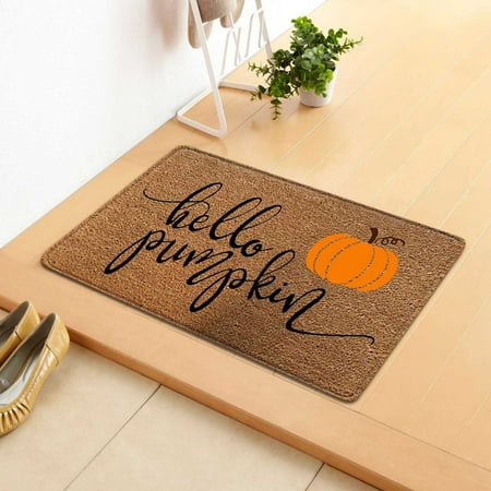 

loopsun Fall Halloween Decorations Savings Clearance for Home Halloween Door Mat Cartoon Floor Mat Hallway Kitchen Foot Mat Soft Non-slip
