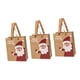 thumbnail image 1 of 3 bolsas de regalo navideñas Kraft con asas, bolsas de golosinas, cajas, bolsas de regalo Papá Noel, 1 of 9
