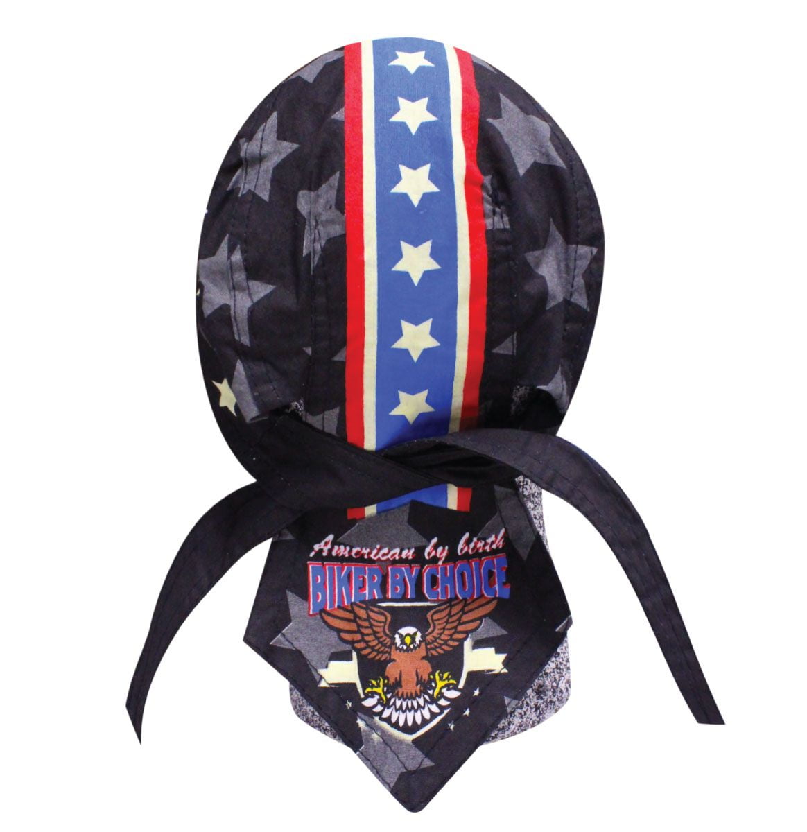 Purple Black Tribal Pinstripe Flame Sweatband Headwrap Doo Rag American Made USA 