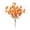 Orange, variant on 12.99in Artificial Autumn Eucalyptus Pansy Bush, Thanksgiving Day Faux Floral Arrangement for Porch Planters, Fall Decorations Decorative Greenery for Front Door and Garden (Orange)