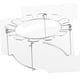 thumbnail image 3 of Rejilla para muslos de pollo, acero inoxidable, multiusos, Vertical, con bandeja de goteo, accesorios para parrilla, herramienta de cocina al aire, 3 of 7