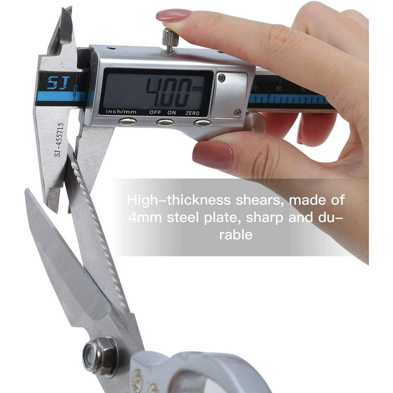 Be Smart Get Prepared Heavy Duty Shear Scissors First Aid Instrument, 0.218  Pound