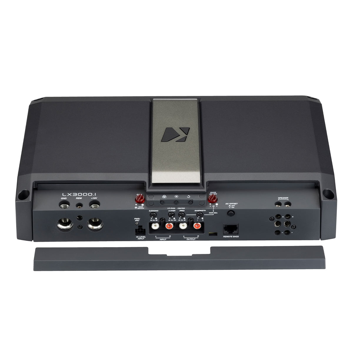 Kicker LX3000.1 Mono Class D Subwoofer Amplifier with Smart Bass
