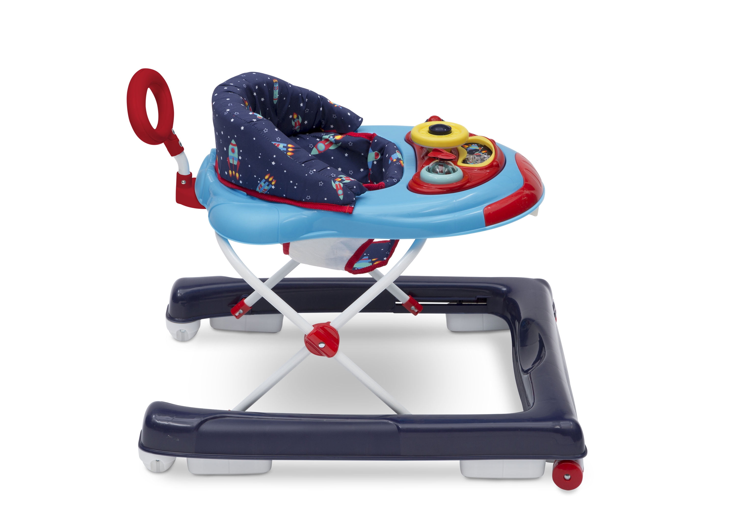 Delta Children First Exploration 2-in-1 Activity Walker, Lift Off