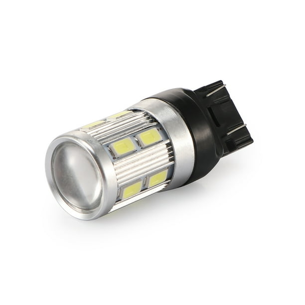 Smd Led Chip 5730 9W Bombilla De Lámpara De Coche Fuente De Luz De Marcha Atrás Señal De Encendido Luces De Estacionamiento Lámpara Automática Blanco Puro,T20 7443 7440 12 Yuarrent VI005583-00