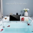 thumbnail image 3 of Antislip Bathtub Organizers Foldable Expandable Storage Tray Tub Caddies with Slot, 3 of 15