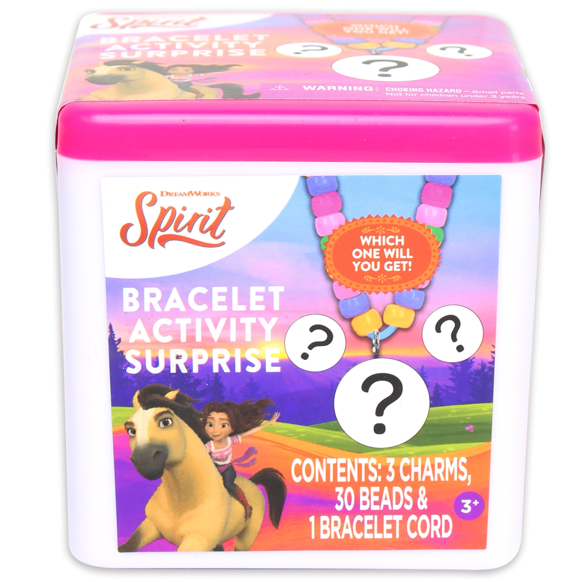 New Spirit Bracelet Activity Surprise, 34 Piece Set, for Ages 3+