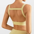 thumbnail image 4 of cfhntfmh Sports Bras for Women Comfort Square Neck Push up Bralettes Stretchy High Support Athletic Workout Bras, 4 of 5
