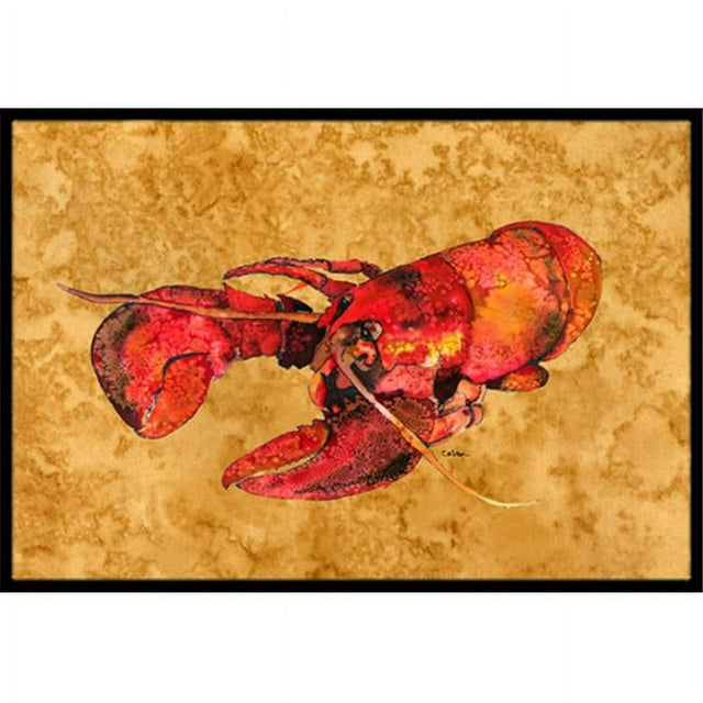 Carolines Treasures 8715MAT Lobster Tapis Intérieur Ou Extérieur - 18 x 27 Po