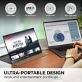 thumbnail image 2 of ViewSonic VX1655-4K Monitor LED IPS portátil 4K UHD de 15,6" con USB C de 60 W de 2 vías, Mini HDMI, altavoces duales (renovado), 2 of 5