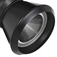 thumbnail image 4 of Benjara BM220597 10W Integrated Dimmable LED Metal Track Fixture with Cone Head, Black, 4 of 5