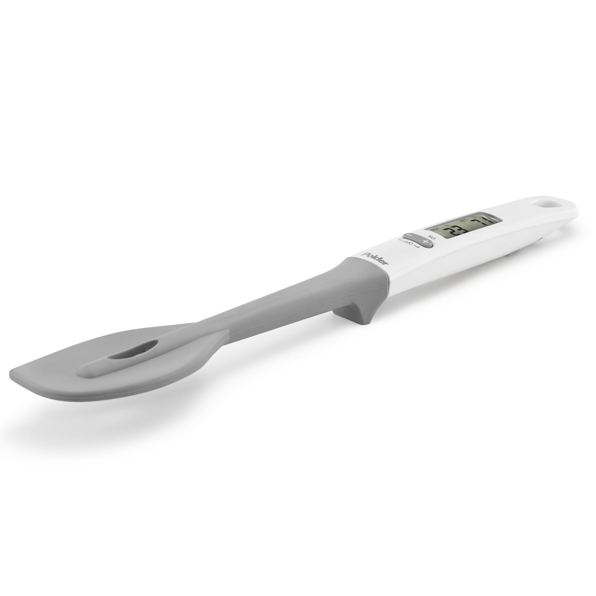 Polder Baking Spatula Thermometer, White