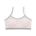 thumbnail image 2 of ATOGUTA Training Bra for Girls Size 8-13 Kids Athletic Seamless Stretchy Crop Tops Dance Yoga Pink, 2 of 3