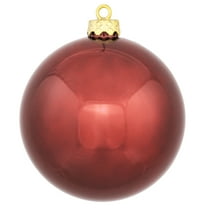 Vickerman 2.4" Wine Shiny Ball Ornament, 24 per Bag