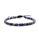thumbnail image 4 of Xiao Hua Pulseras de cuentas para mujer y hombre - Pulsera de cuentas con cristales curativos ajustables de 4 mm - Azul oscuro, 4 of 4