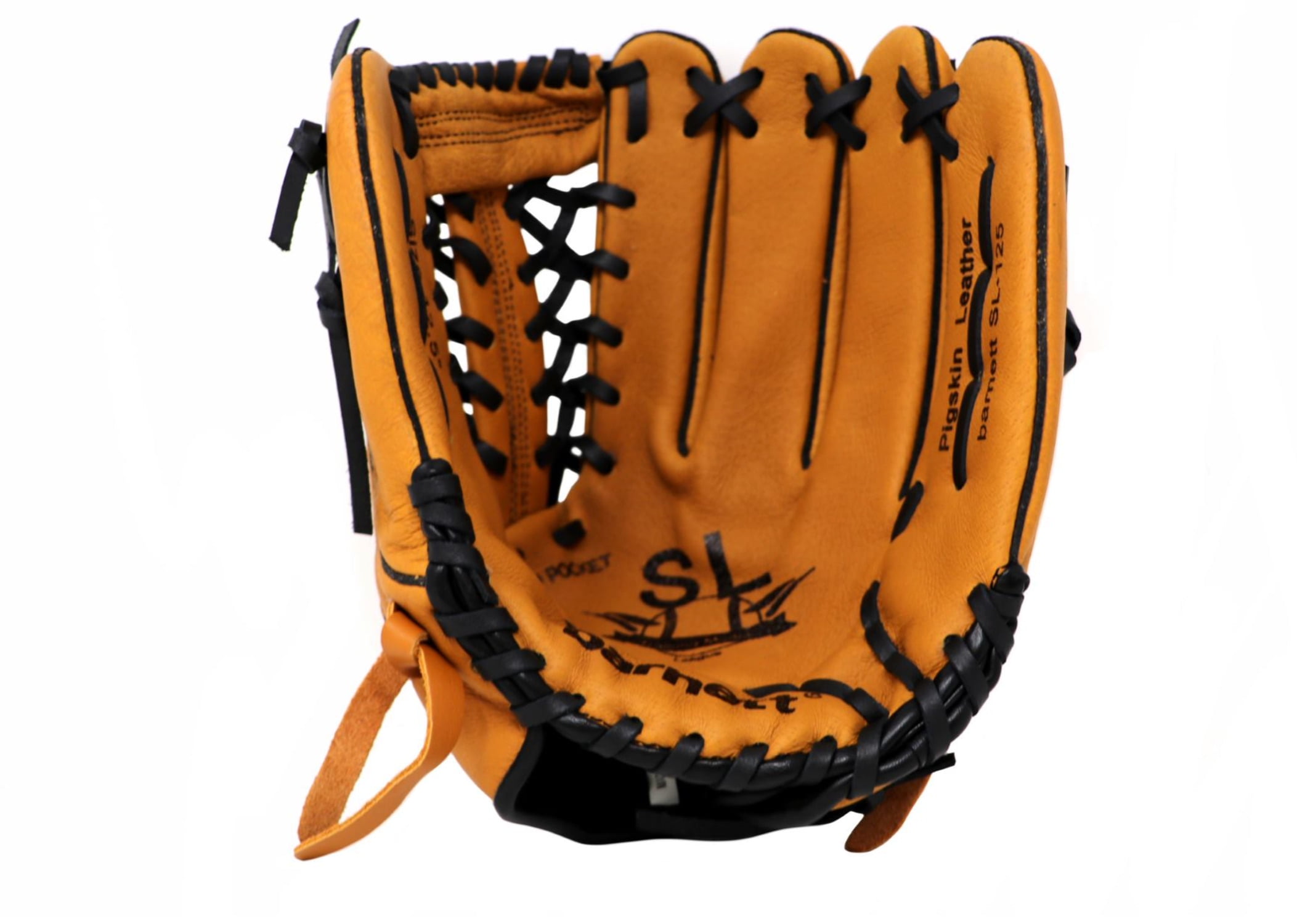 Barnett Sl-125 12,5 Baseball Gloves, Leather, Outfield, Right Hand Throw
